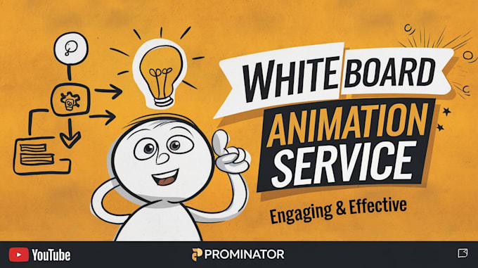 Gig Preview - Engaging whiteboard aniamtion explainer videos for business and marketers