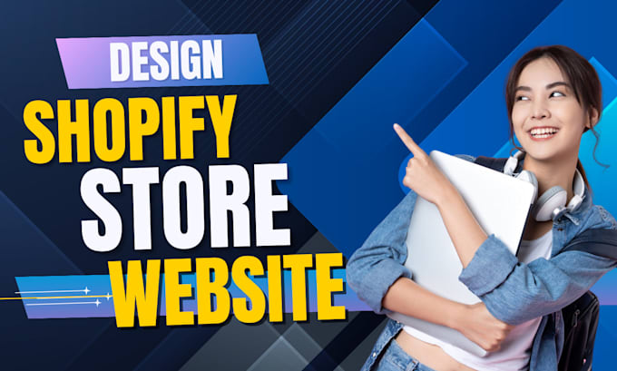 Gig Preview - Shopify website design shopify website redesign shopify store