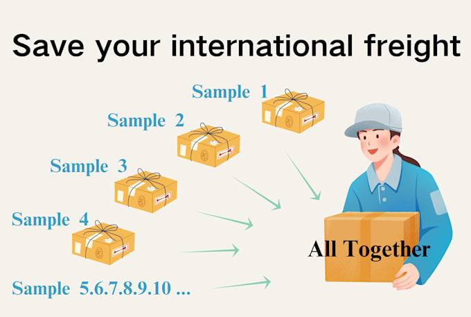 Gig Preview - Collect, repackage, ship samples from china to save your costs