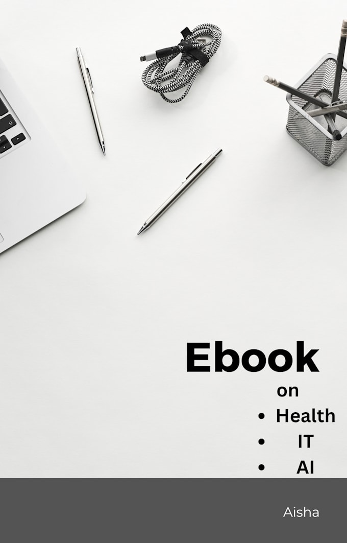 Gig Preview - Ghostwrite your ebook on health, IT, and fiction