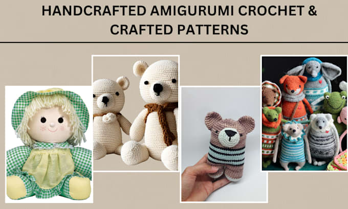 Gig Preview - Write crochet amigurumis patterns halloween crochet of your choice