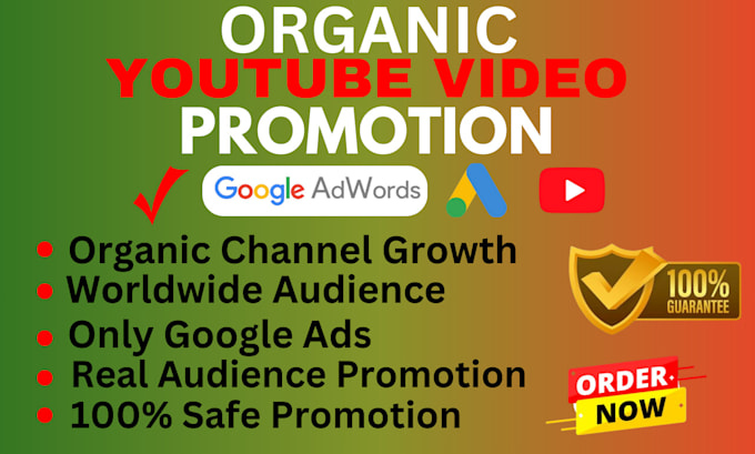 Gig Preview - Promote your youtube video through google ads