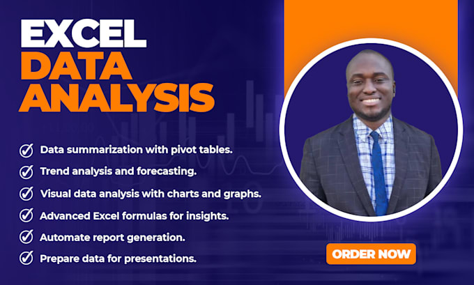 Gig Preview - Perform excel data analysis