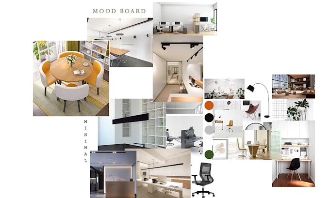 Gig Preview - Create a modern interior design moodboard, shopping list, and floor plan