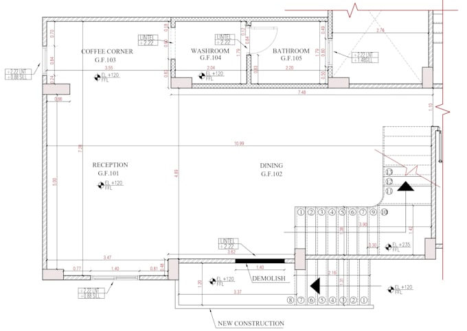 Gig Preview - Create professional 2d cad drawing from a basic hand sketch