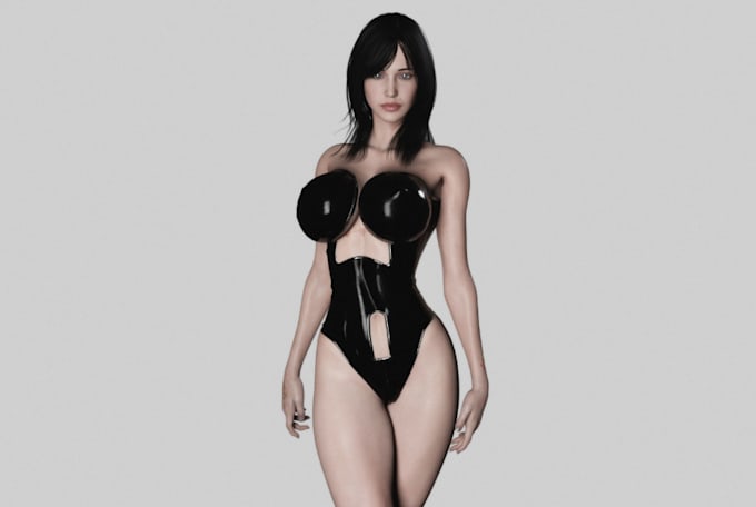 Gig Preview - Setup game character for ue5,nsfw 3d model,daz3d,metahuman model,texture,ue5 rig