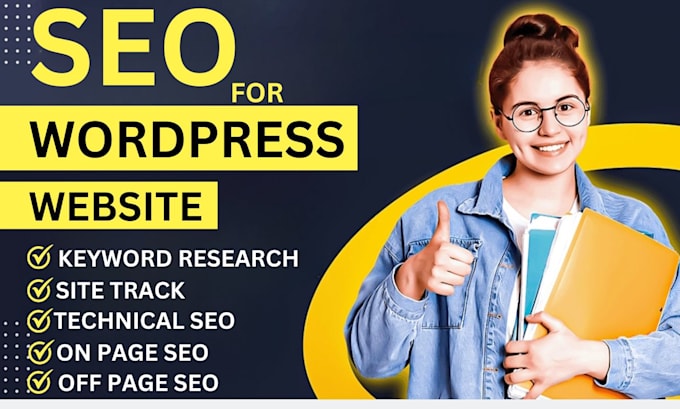 Gig Preview - Do best SEO services for your wordpress site