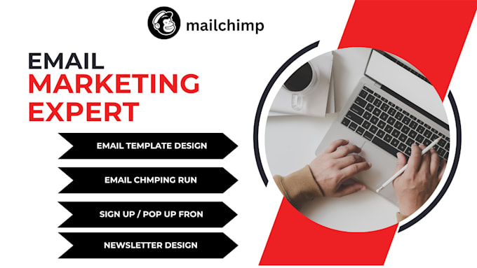 Gig Preview - Design mailchimp email marketing to grow your business