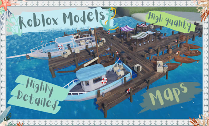 Gig Preview - Make any highly detailed roblox models