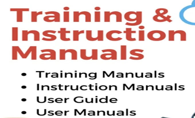 Bestseller - write training manual instruction manual and product manual for business