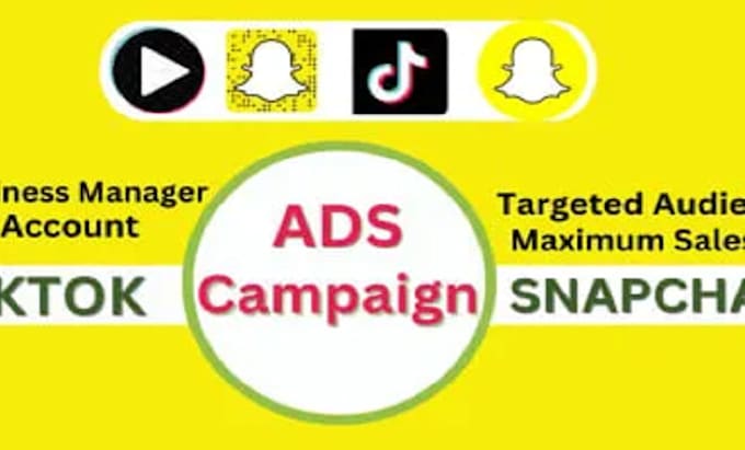 Gig Preview - Create snapchat ads to boost your business