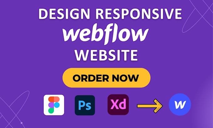 Gig Preview - Design, redesign, develop webflow website, figma to webflow