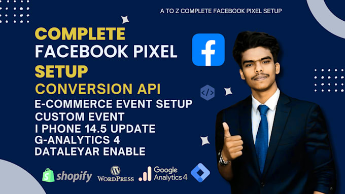 Gig Preview - Fix or setup facebook pixel dataset conversion API via google tag