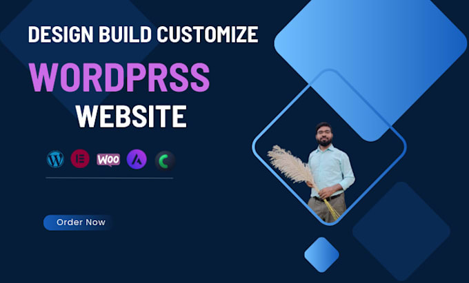 Gig Preview - Create a design duplicate or customize a wordpress website