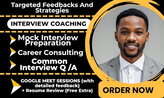 Gig Preview - Conduct mock job interview prep, interview coaching and career consulting