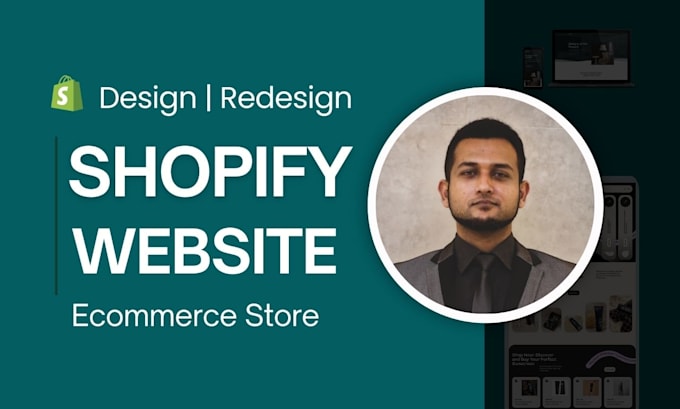 Gig Preview - Design or customize your shopify store, ecommerce website