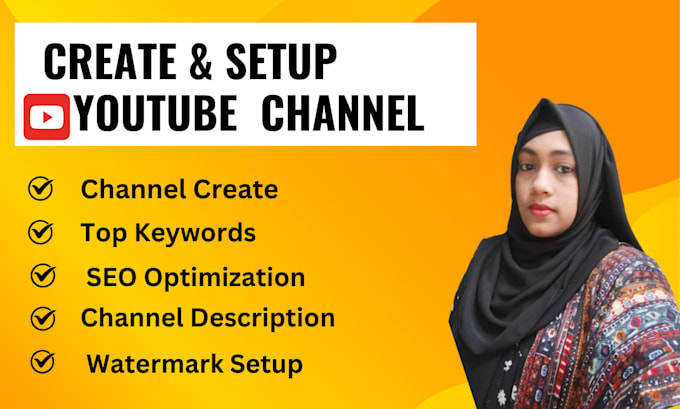 Bestseller - create, setup youtube channel and SEO optimization