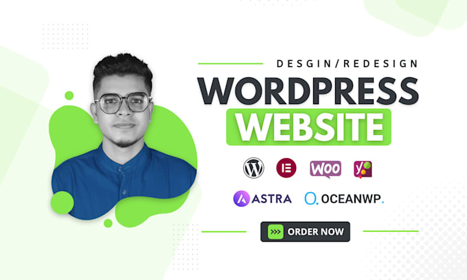 Gig Preview - Do custom figma to wordpress website development, elementor pro