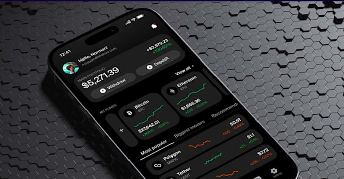 Gig Preview - Build crypto exchange app, wallet app, payment app, blockchain app, payment app