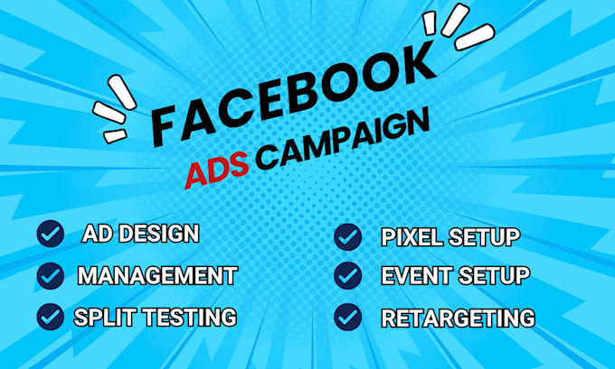 Gig Preview - Do fb ads campaign facebook marketing advertising