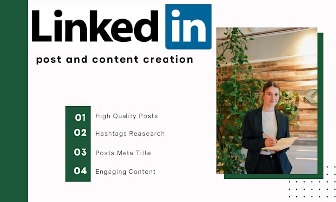 Gig Preview - Optimize your linkedin with professional posts and content