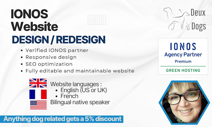 Gig Preview - Design your ionos website