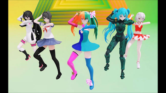 Gig Preview - Create quality mmd model, vrchat boost, sfw, sfm, vtuber, anime character