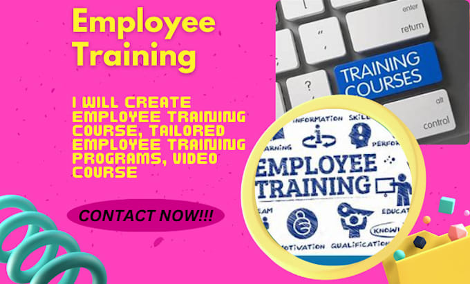 Gig Preview - Create employee training course, tailored employee training programs, video