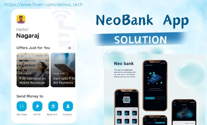 Gig Preview - Develop fintech app neobank app loan app investment app fintech website cash app