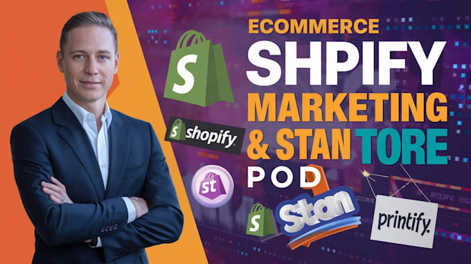 Gig Preview - Do ecommerce shopify marketing shopify bundle shirt design esty stan pod store