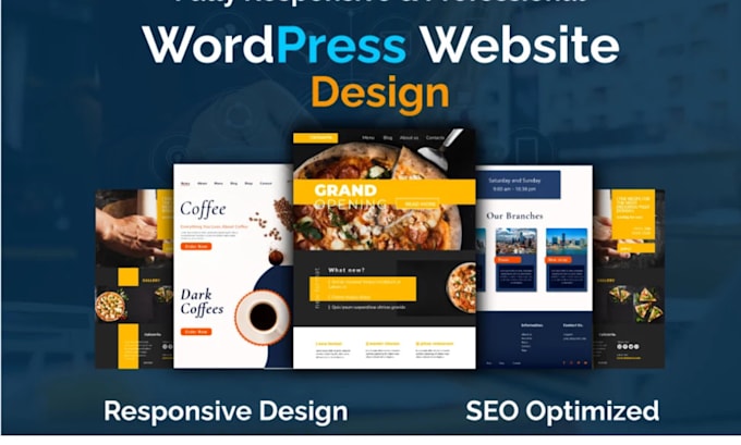 Bestseller - create responsive wordpress website design, wordpress blog