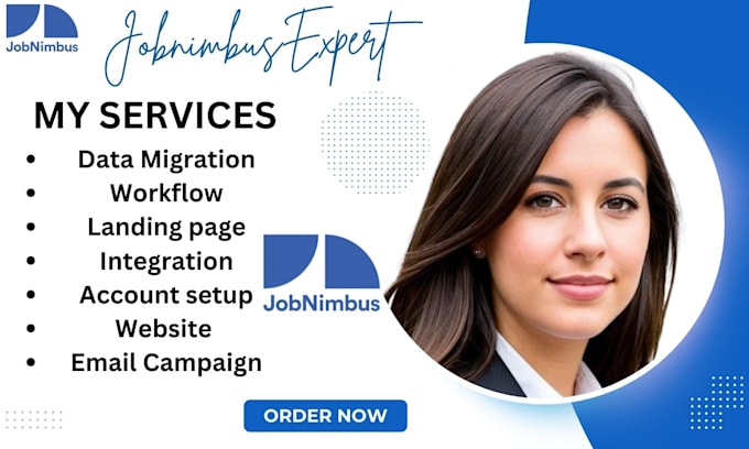 Gig Preview - Project management data migration task automation lead management on jobnimbus