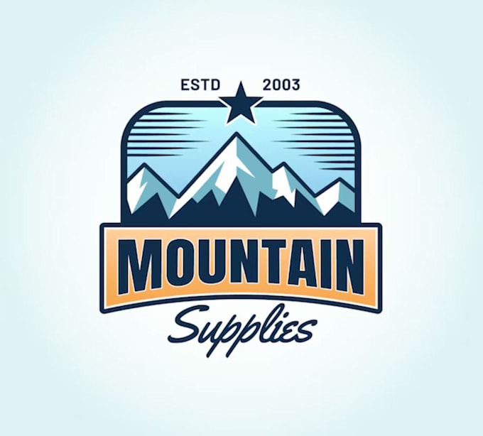 Gig Preview - Do adventure, mountain and outdoor logo design