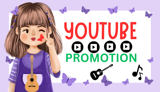 Gig Preview - Do youtube channel promotion, channel monetization, playlist video grow