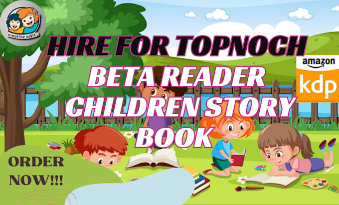 Gig Preview - Beta reader children book poetry book editor poem book development edit