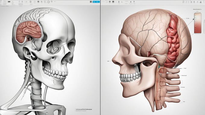 Gig Preview - Design scientific, medical, educational illustration for you