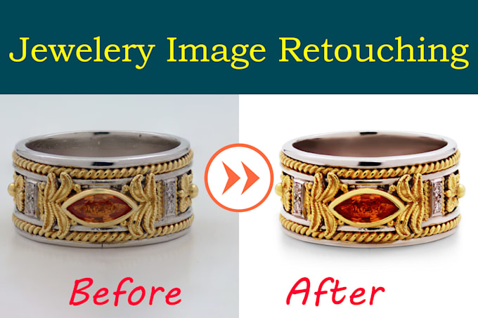 Gig Preview - Do high end jewelry image retouching and product photo editing