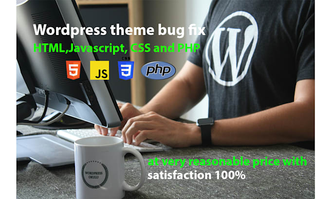 Gig Preview - Fix theme bugs, html,css,javascript in wordpress