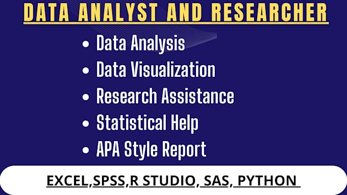 Bestseller - do statistical data analysis, r coding spss, stata, sas