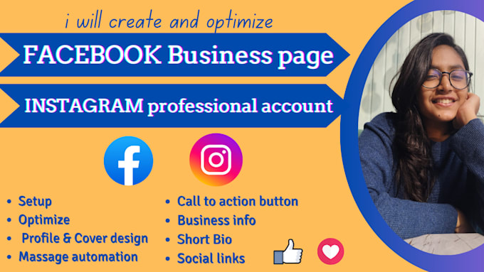 Bestseller - create and optimize your facebook business page and instagram account