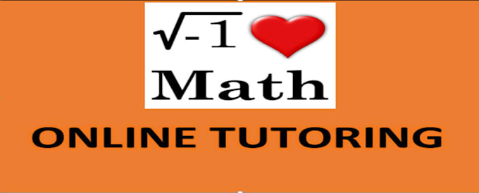 Gig Preview - Be your online math tutor for all grades