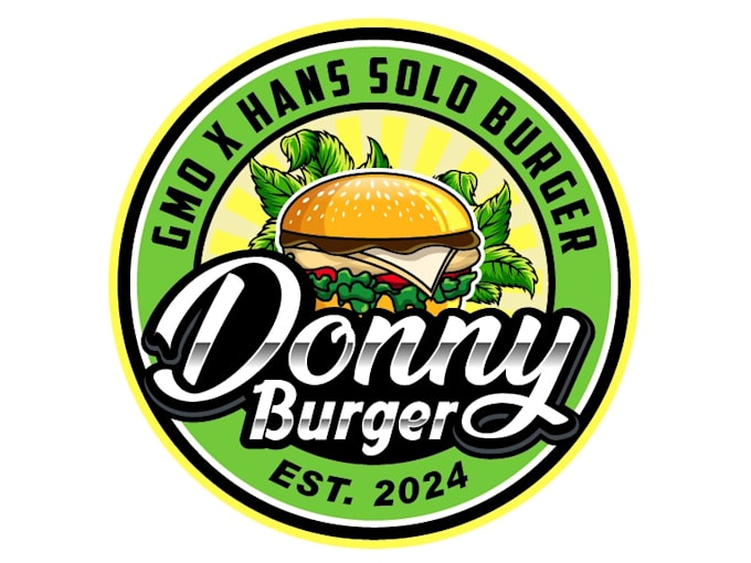 Gig Preview - Design excellent burger logo