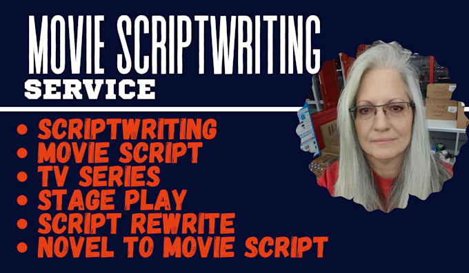 Gig Preview - Be your movie script writer screenplay screenwriting movie script writer