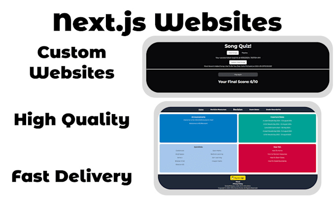 Bestseller - produce high quality nextjs websites