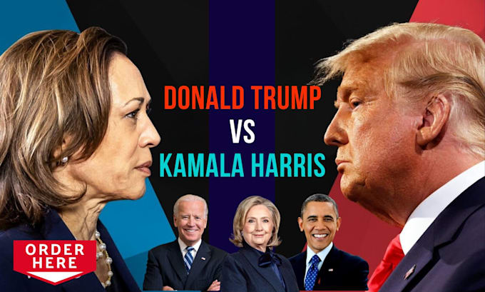 Gig Preview - Record female voice over impressions kamala harris, donald trump, biden youtube