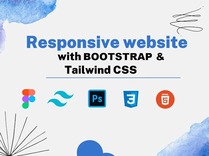 Gig Preview - Be your expert bootstrap developer and tailwind CSS developer