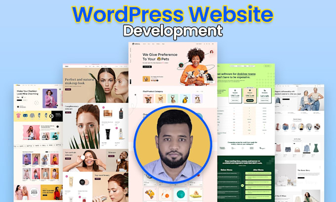 Gig Preview - Build a professional wordpress website and landing page