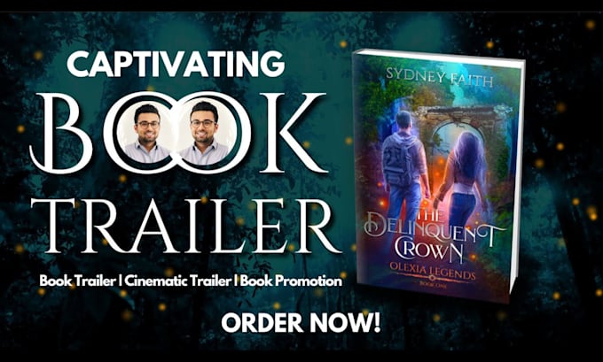 Gig Preview - Create captivating book trailers that grab readers attention