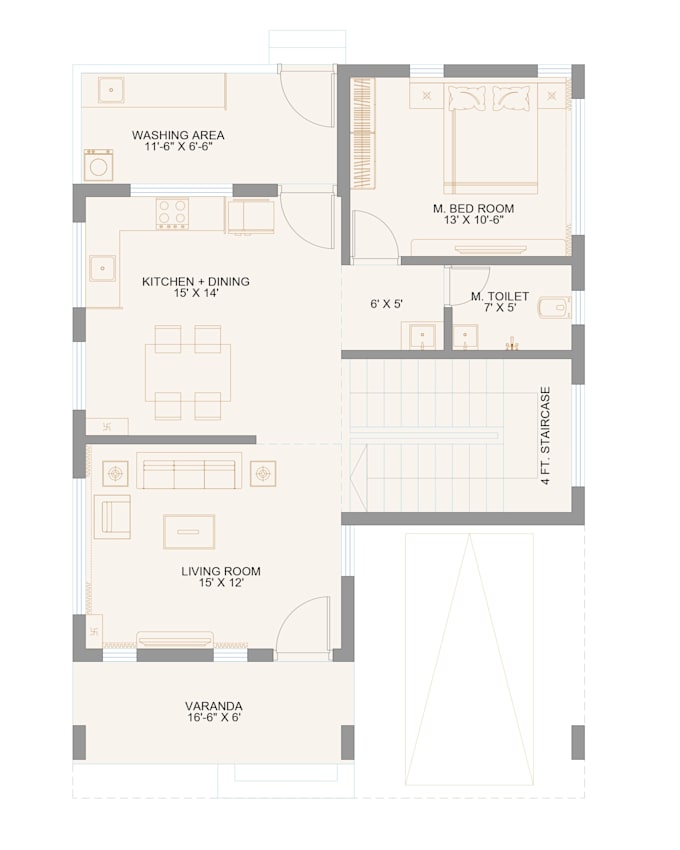 Bestseller - do space planning, designing, working drawings