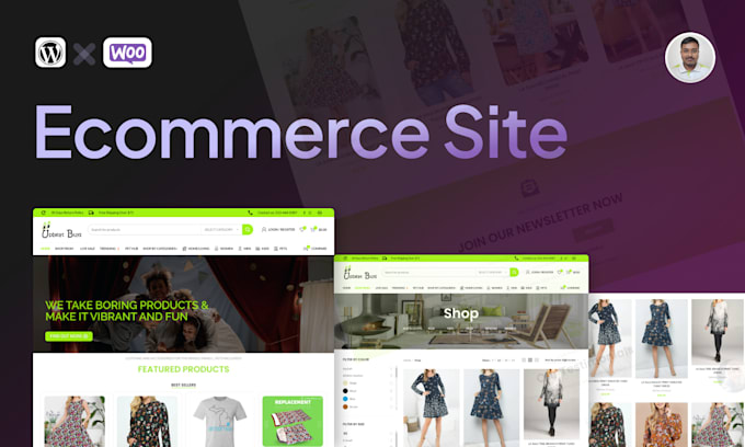 Gig Preview - Build high converting ecommerce woocommerce website for your online store